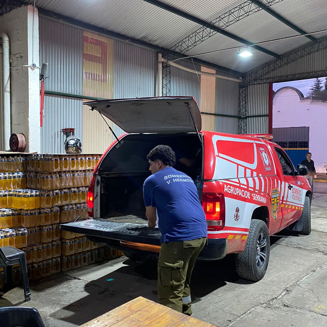 Reunión operativa de la Agrupación Serrana en Valle Hermoso