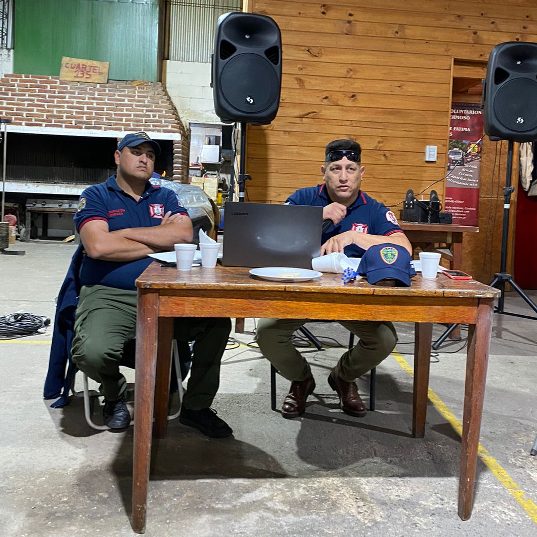 Reunión operativa de la Agrupación Serrana en Valle Hermoso