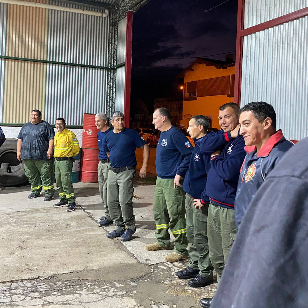 Reunión operativa de la Agrupación Serrana en Valle Hermoso