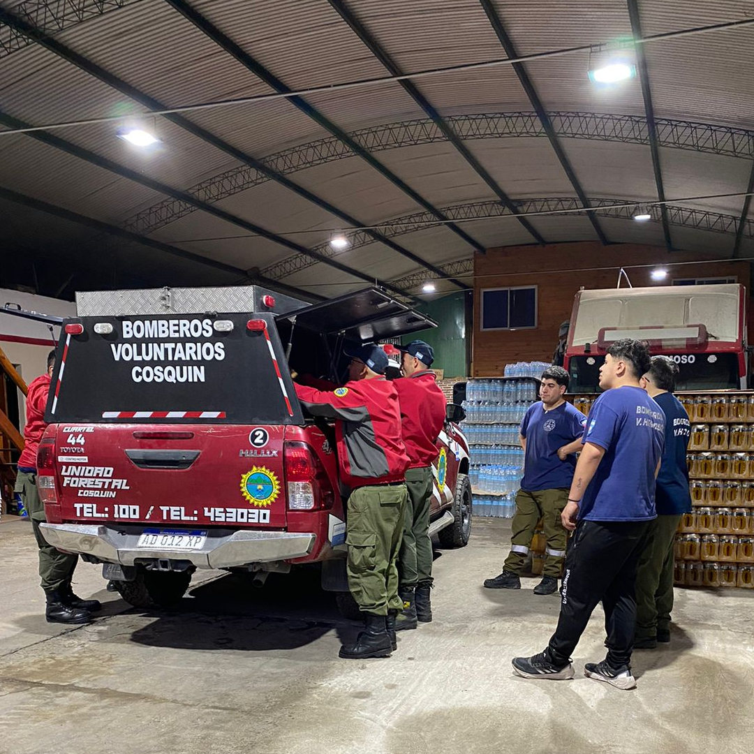 Reunión operativa de la Agrupación Serrana en Valle Hermoso