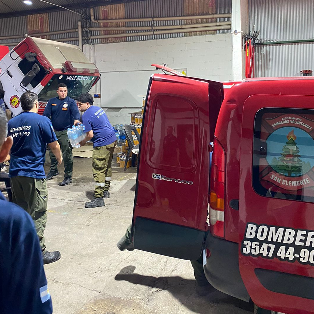 Reunión operativa de la Agrupación Serrana en Valle Hermoso