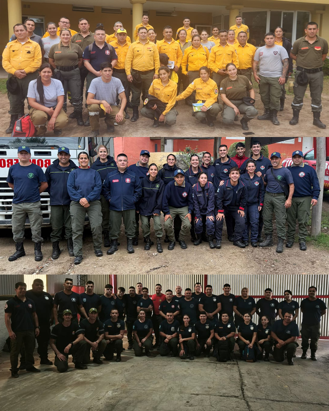 La Agrupación Serrana dio inicio al curso de Bomberos Nivel II en sus cinco zonas operativas