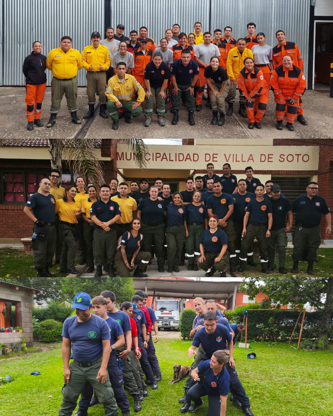 La Agrupación Serrana dio inicio al curso de Bomberos Nivel II en sus cinco zonas operativas