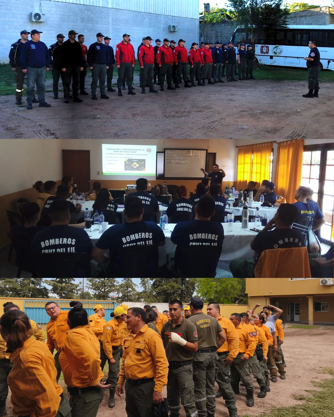 La Agrupación Serrana dio inicio al curso de Bomberos Nivel II en sus cinco zonas operativas