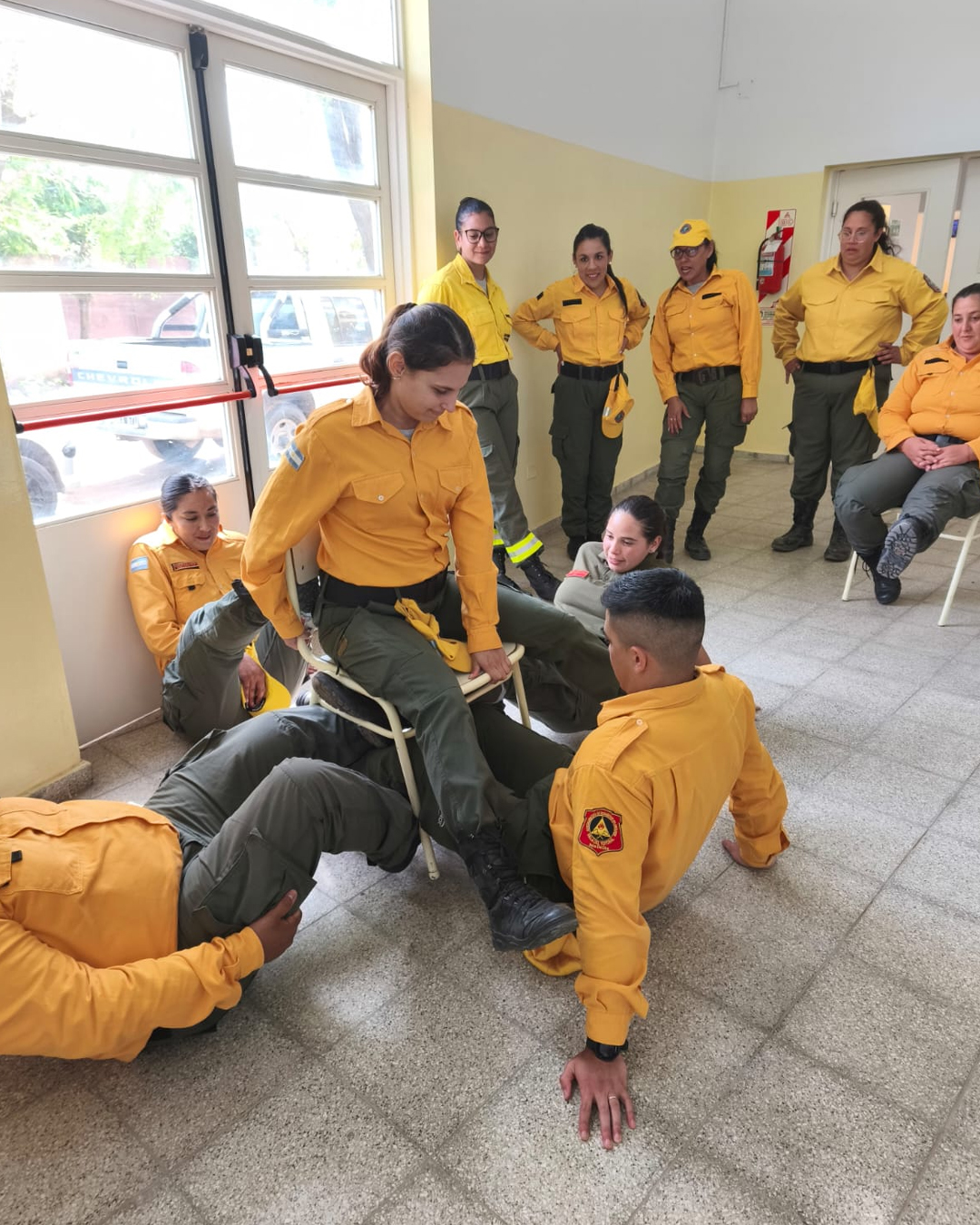 La Agrupación Serrana dio inicio al curso de Bomberos Nivel II en sus cinco zonas operativas