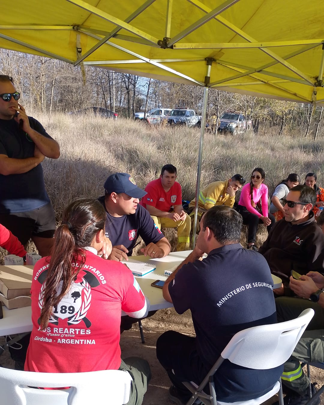 Concluyó el operativo de rastreo en el río Los Reartes y lago Los Molinos