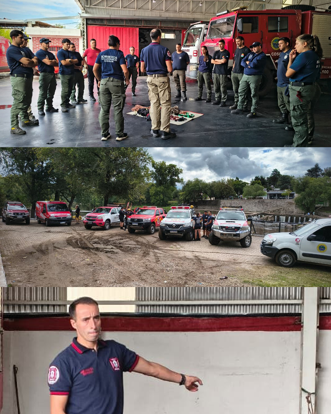 Se realizó la capacitación de Rescate Acuático para Bomberos II