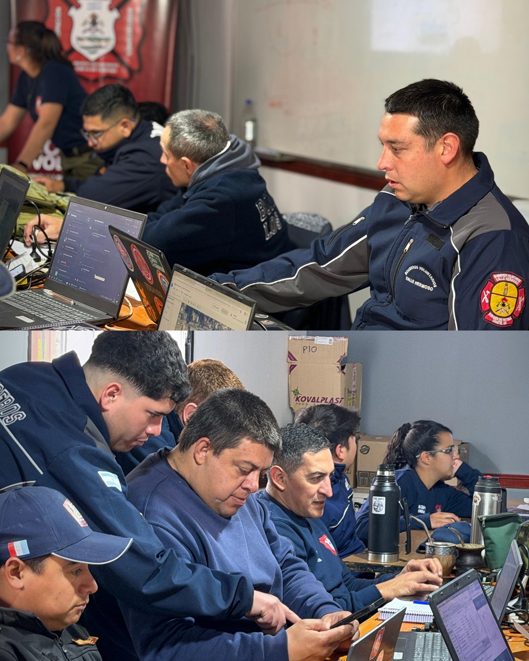 Se realizó la capacitación de georreferenciación digital para fortalecer la gestión operativa de emergencias