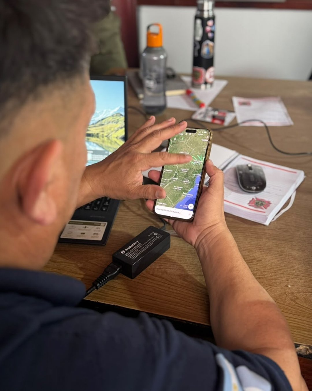 Se realizó la capacitación de georreferenciación digital para fortalecer la gestión operativa de emergencias