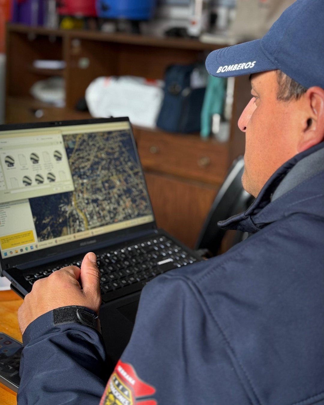 Se realizó la capacitación de georreferenciación digital para fortalecer la gestión operativa de emergencias