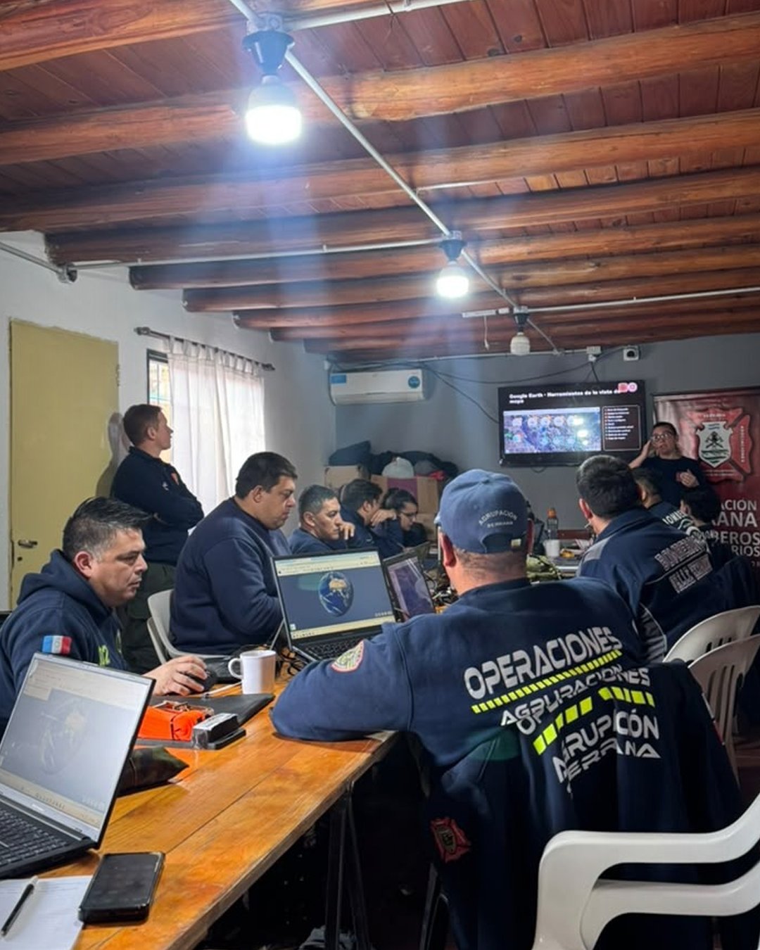 Se realizó la capacitación de georreferenciación digital para fortalecer la gestión operativa de emergencias