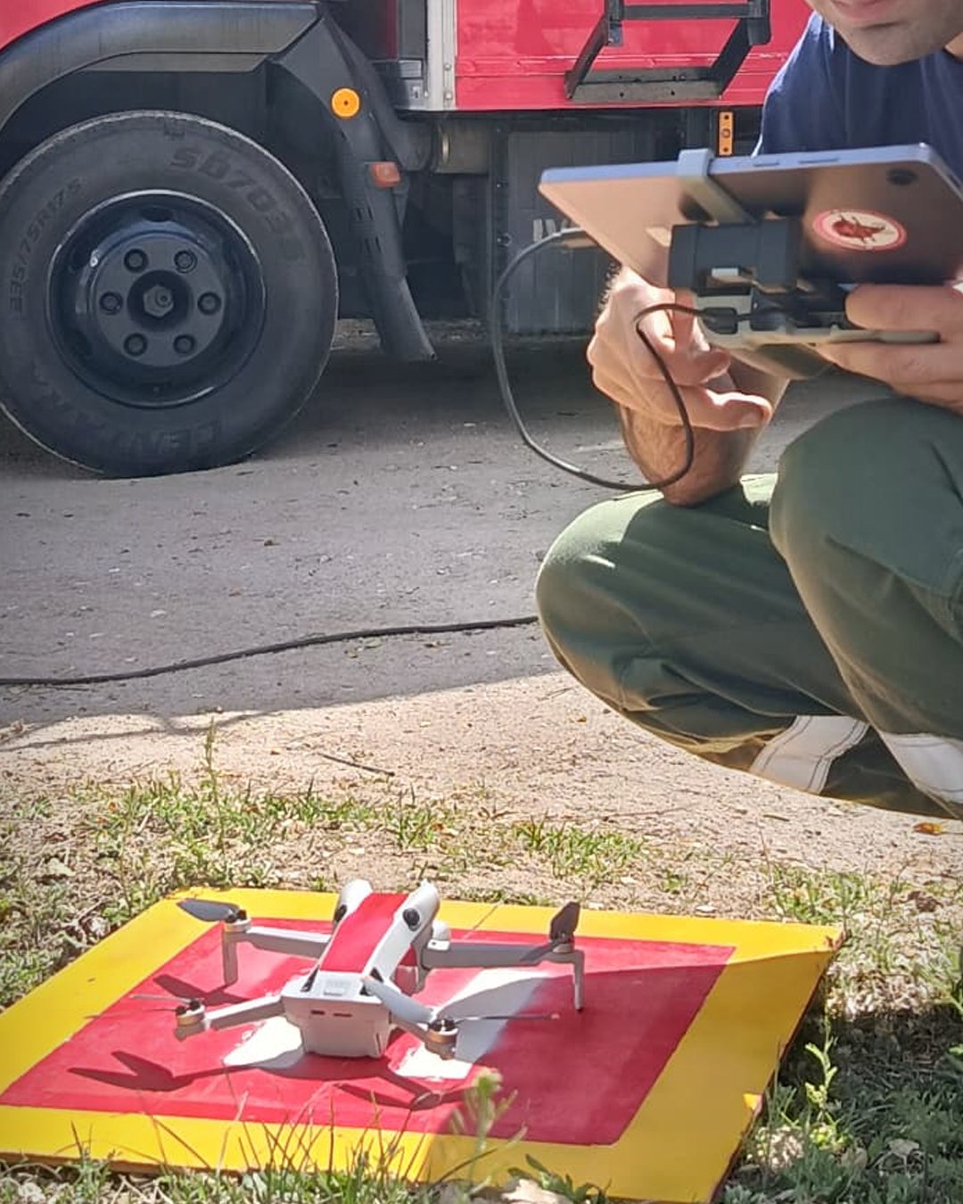San Clemente fue sede de una nueva capacitación del Camión Comando para la Zona Sur