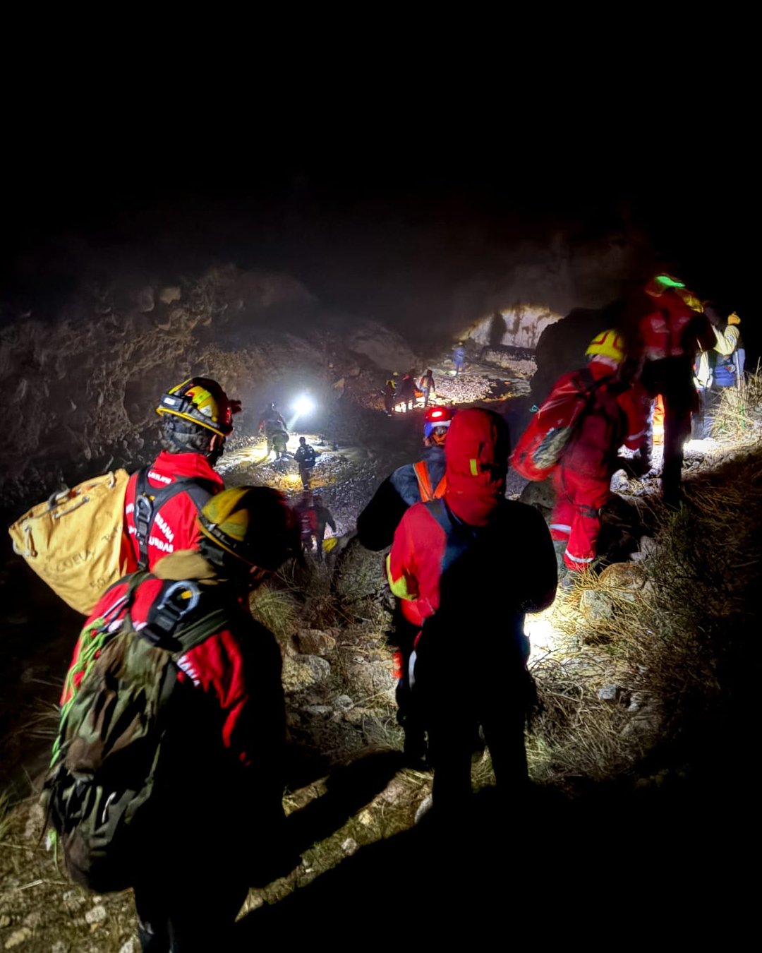 El Departamento de Rescate Técnico con Cuerdas participó del Encuentro Nacional de Búsqueda y Rescate en La Rioja