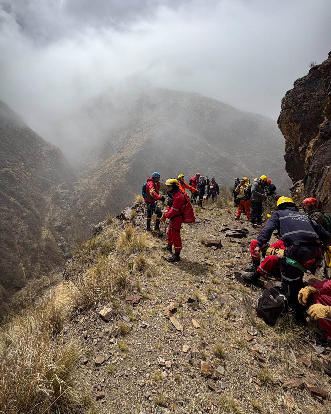El Departamento de Rescate Técnico con Cuerdas participó del Encuentro Nacional de Búsqueda y Rescate en La Rioja