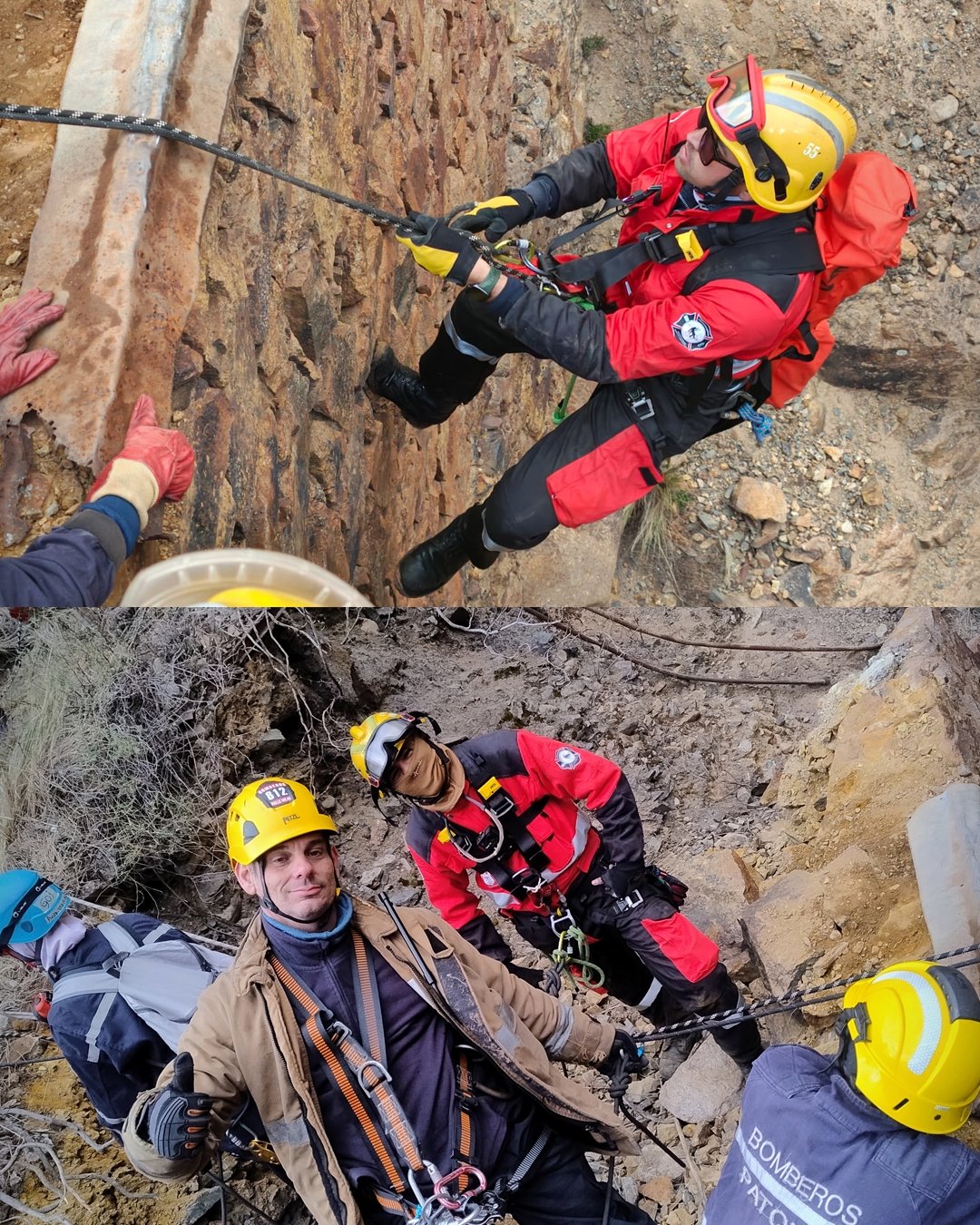 El Departamento de Rescate Técnico con Cuerdas participó del Encuentro Nacional de Búsqueda y Rescate en La Rioja