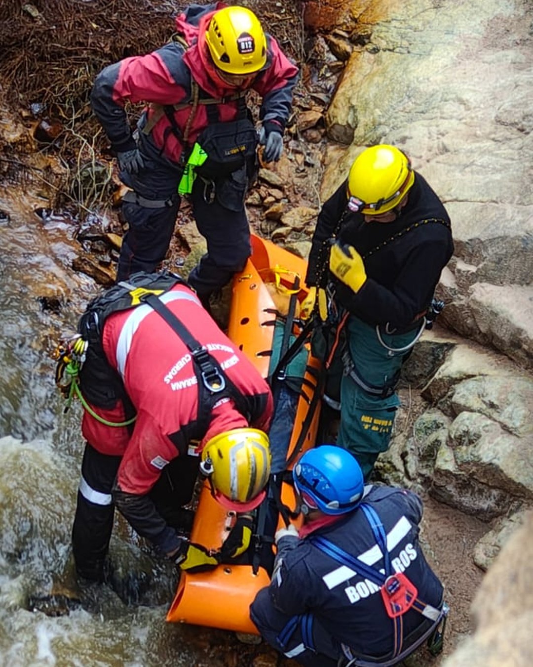 El Departamento de Rescate Técnico con Cuerdas participó del Encuentro Nacional de Búsqueda y Rescate en La Rioja