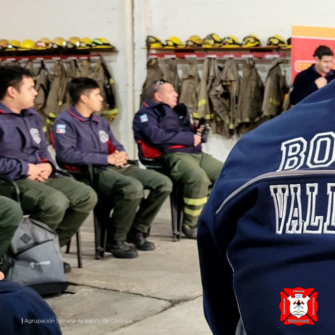 La ANB está llevando a cabo un entrenamiento de incendios estructurales en Valle Hermoso