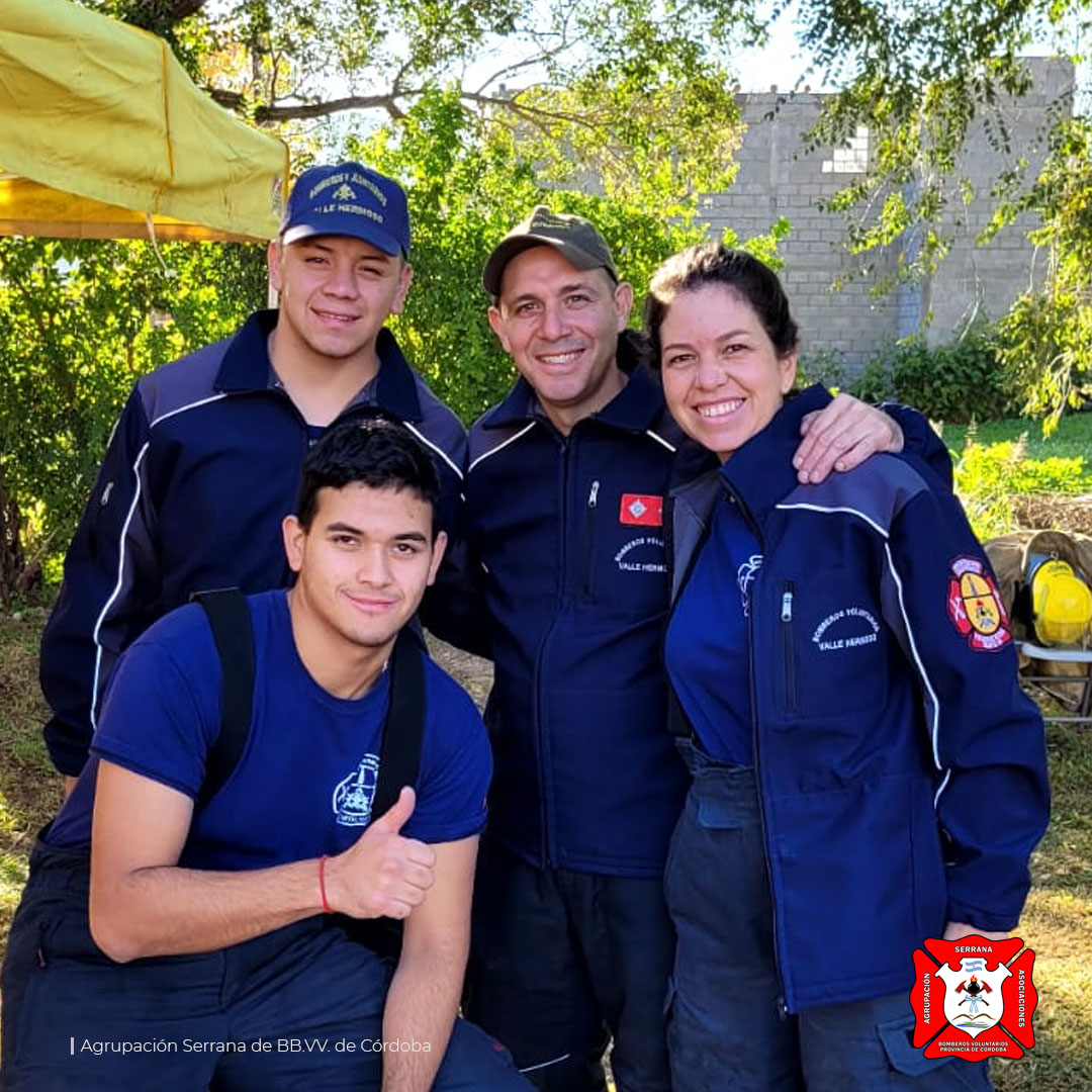 La ANB está llevando a cabo un entrenamiento de incendios estructurales en Valle Hermoso