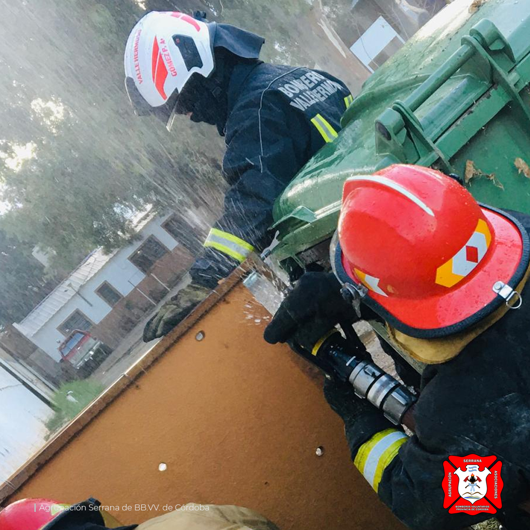 La Agrupación Serrana brindó capacitación en Chilecito para la Federación de Bomberos de La Rioja