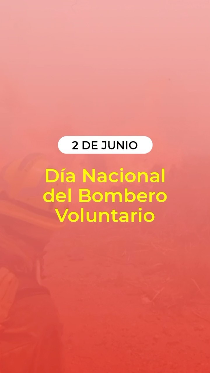 Día Nacional del Bombero Voluntario