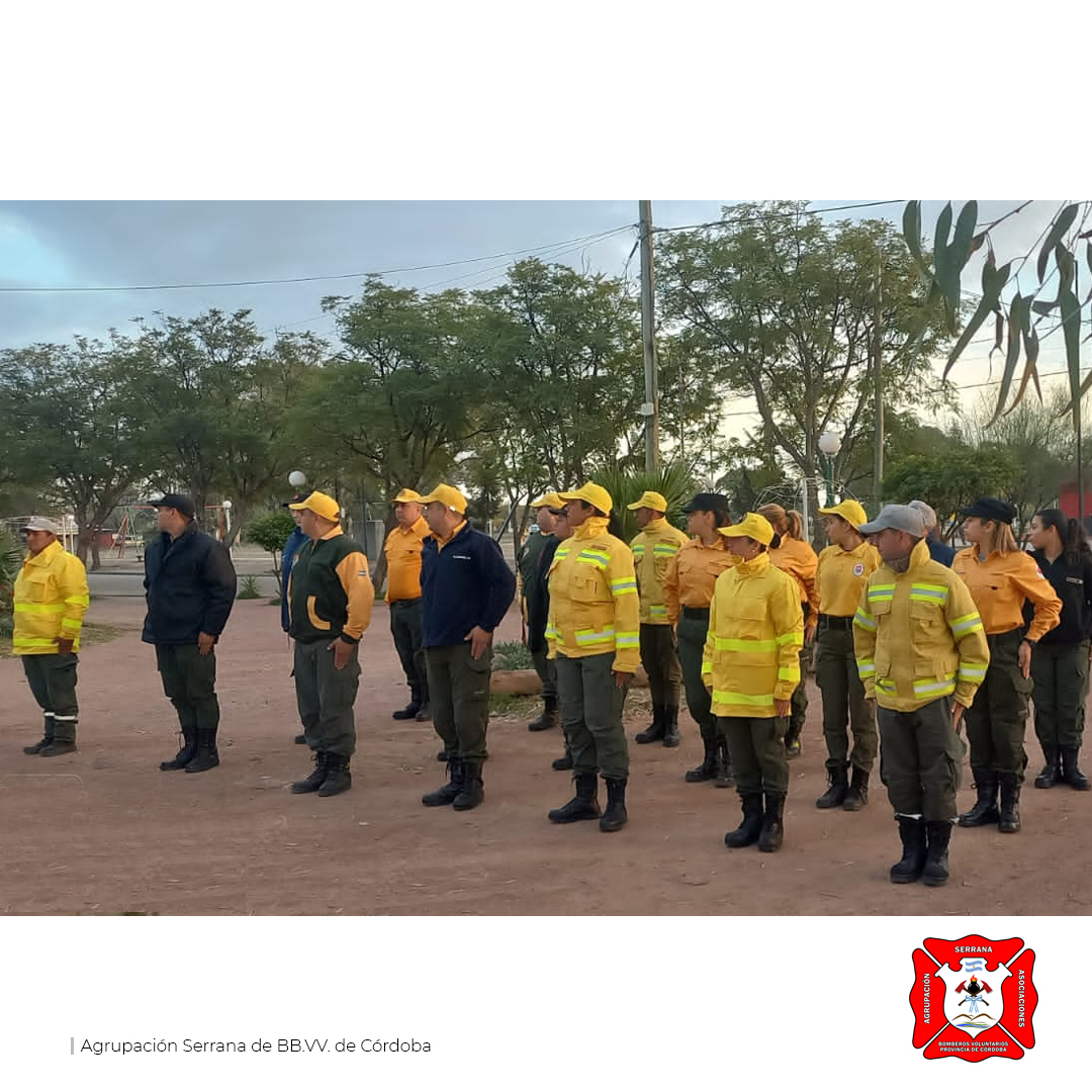 La Agrupación Serrana dictó módulo de Incendios Forestales para el Nivel II