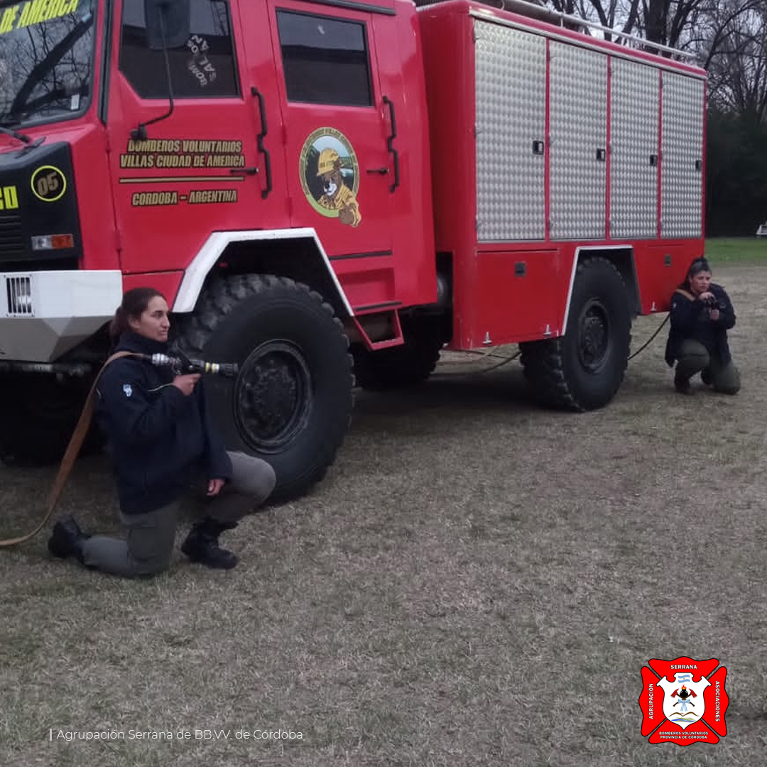 Se dictó la materia Incendios Forestales para Bomberos Nivel II en zona sur
