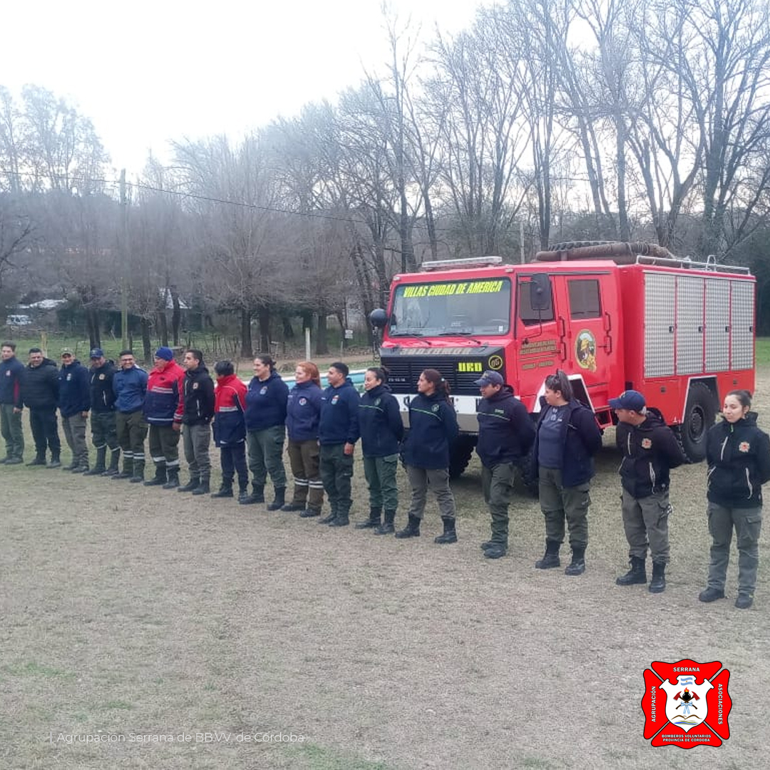 Se dictó la materia Incendios Forestales para Bomberos Nivel II en zona sur