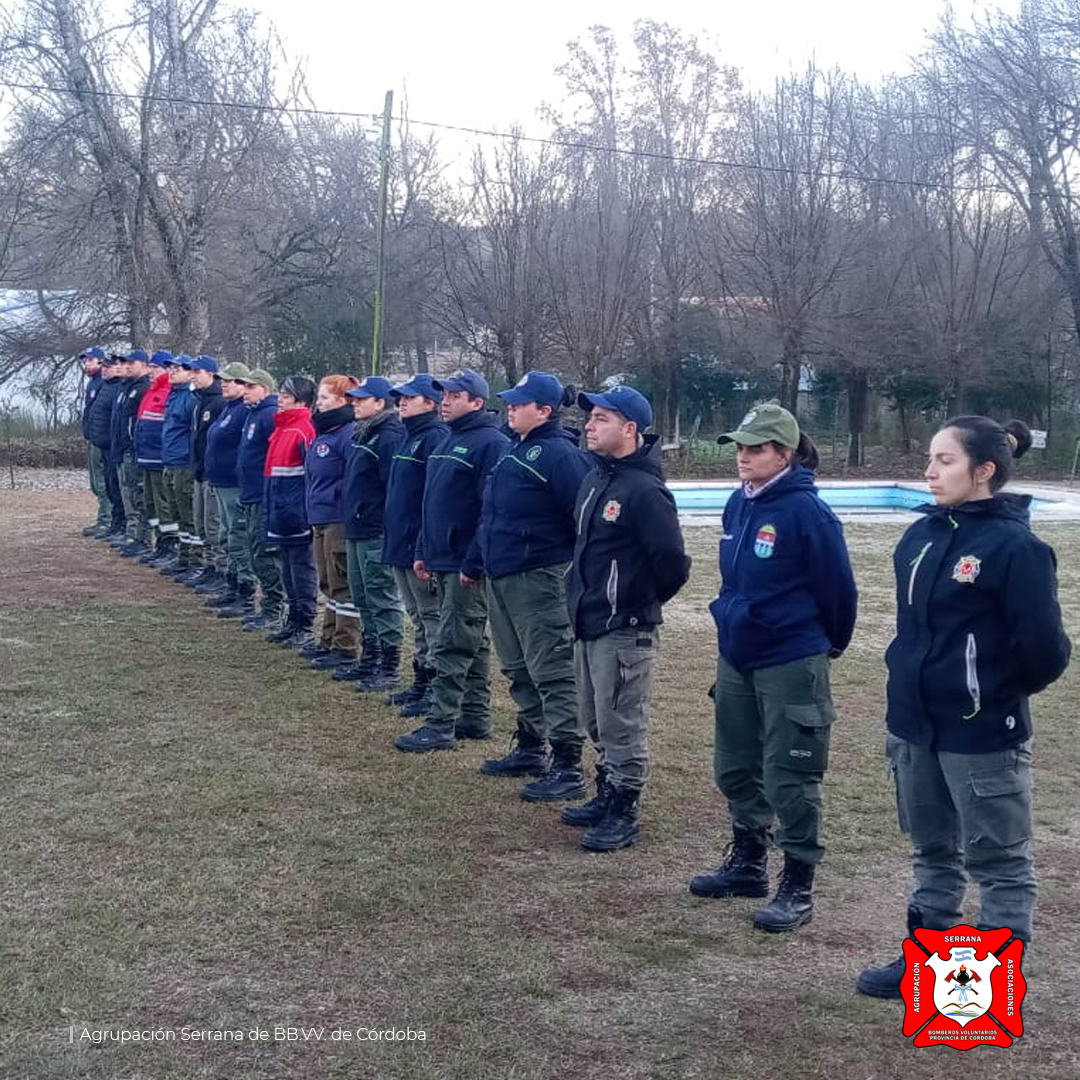 Se dictó la materia Incendios Forestales para Bomberos Nivel II en zona sur