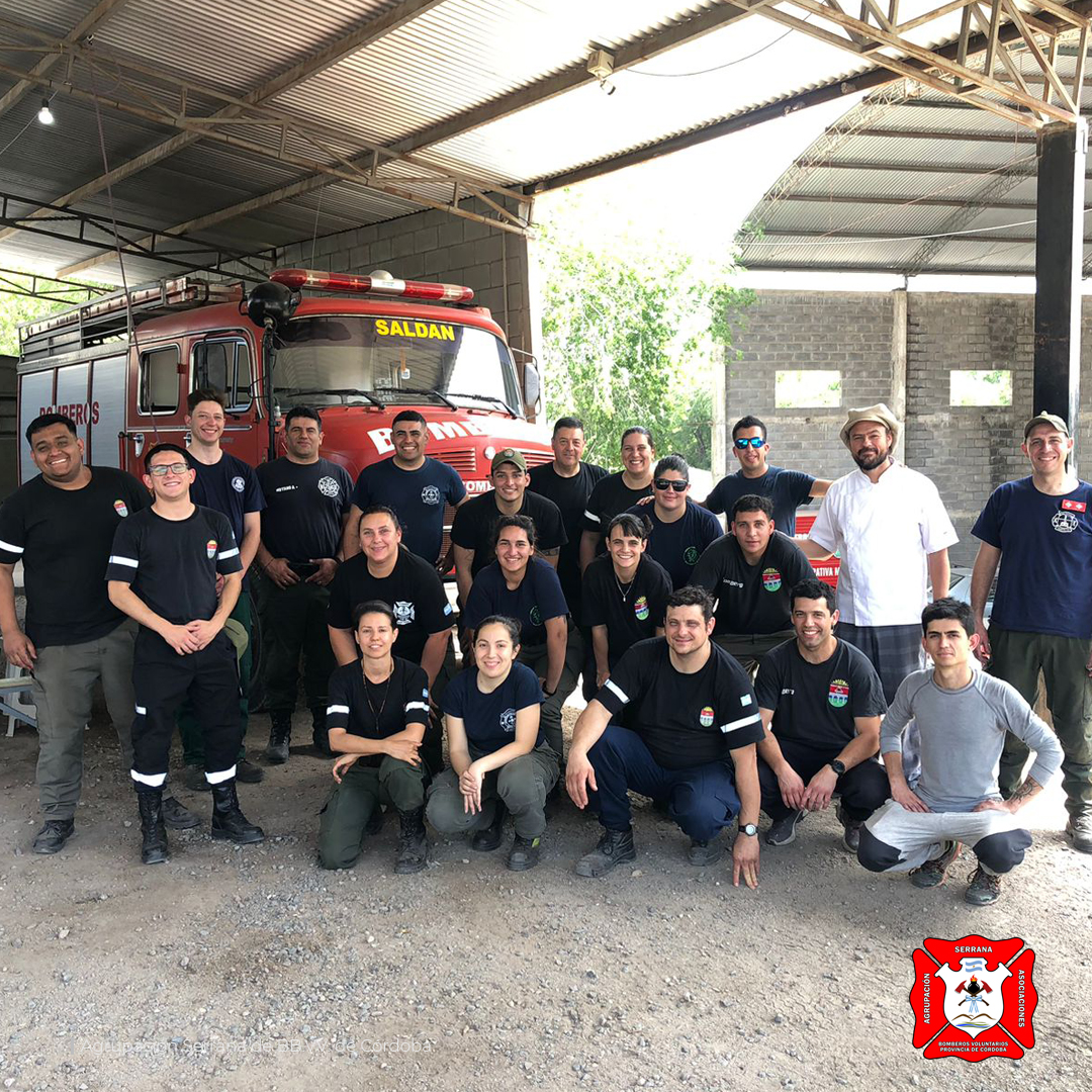 Curso para bomberos nivel II dictado por el Depto. de Incendios Estructurales