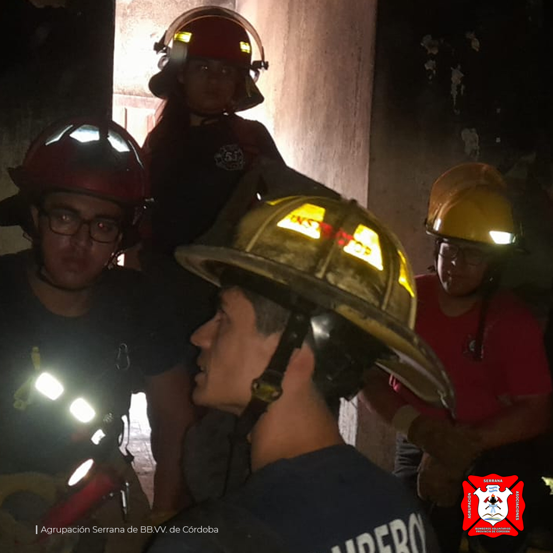 El Depto. de Incendios Estructurales brindó una capacitación para Aspirantes a bomberos