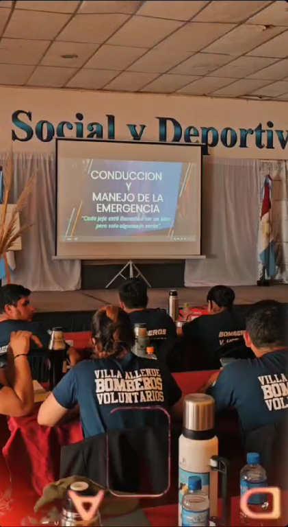 Primera jornada de capacitación en Incendios Forestales 2024 en Cosquín