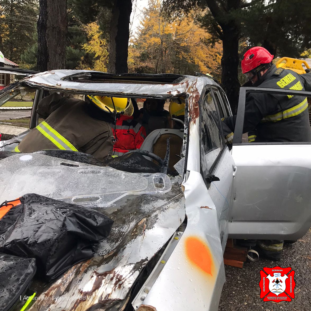 La Agrupación Serrana presente en el Workshop Internacional de rescate vehicular y trauma