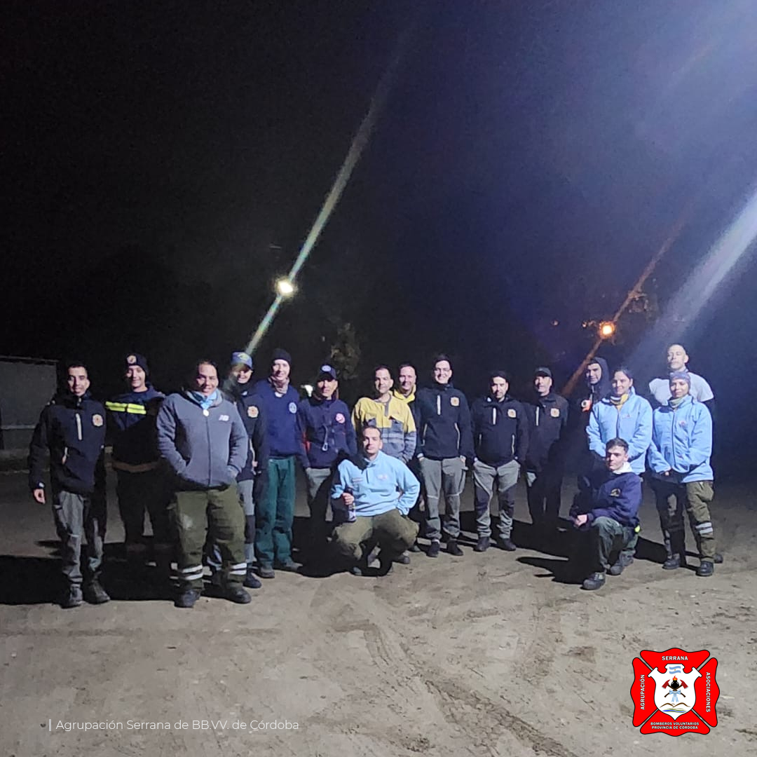OPERATIVO DE ALTO RIESGO: Rescate exitoso en el cerro Los Gigantes