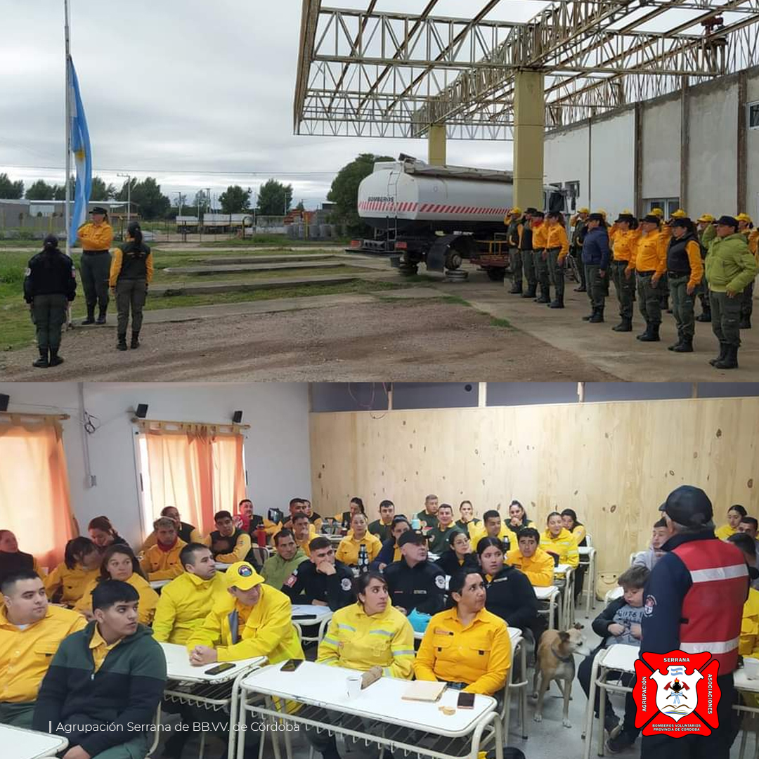 Capacitación en seguridad de rally en la zona noreste de la Agrupación Serrana