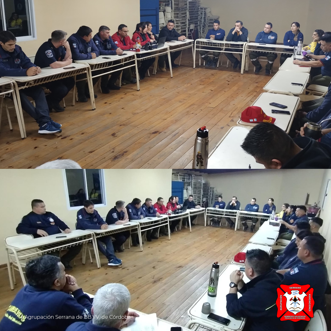 Reunión de Jefaturas en la localidad de Capilla del Monte