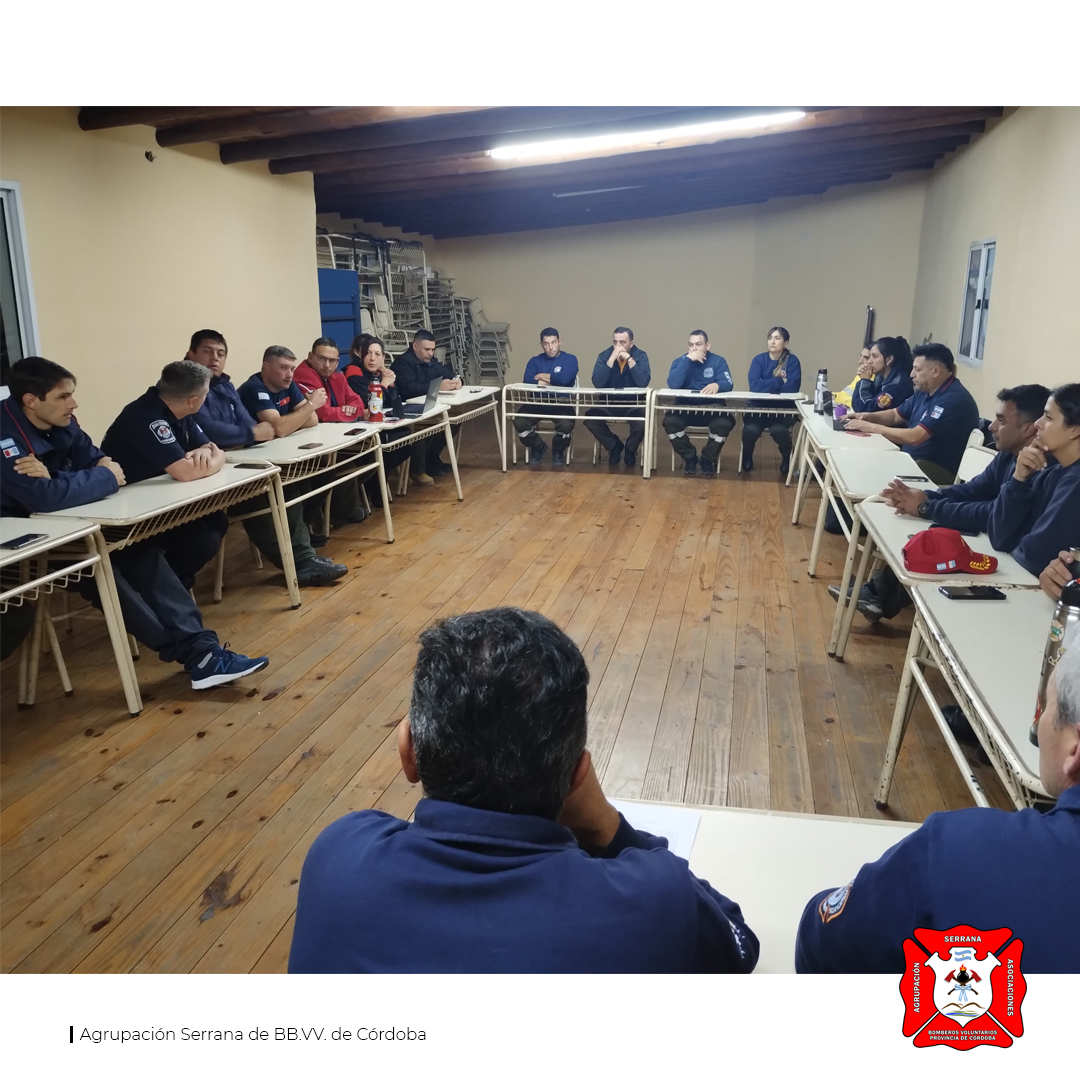 Reunión de Jefaturas en la localidad de Capilla del Monte