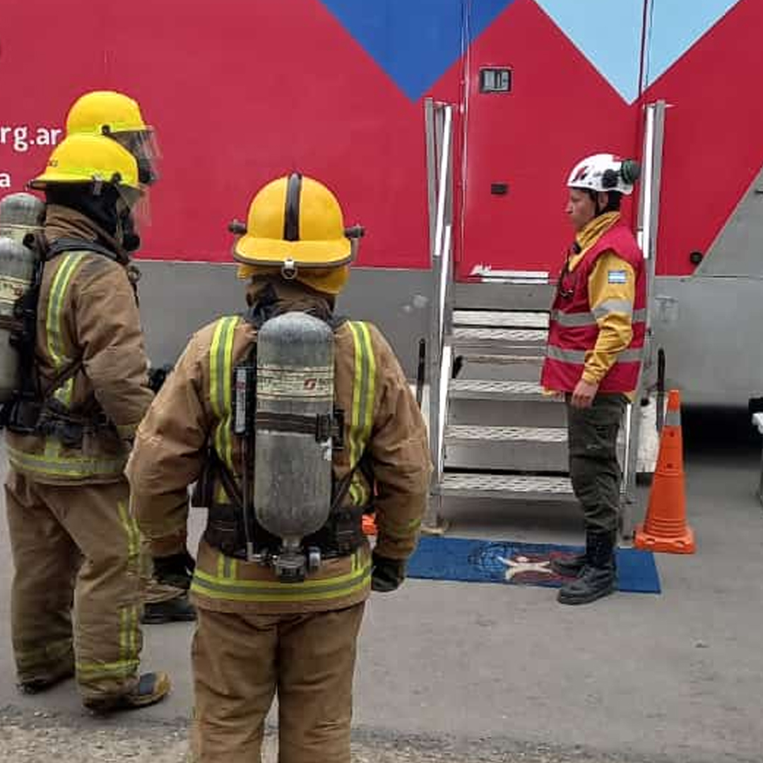 La Agrupación Serrana inició con el curso de entrenamiento del CEMEC en Villa de Las Rosas