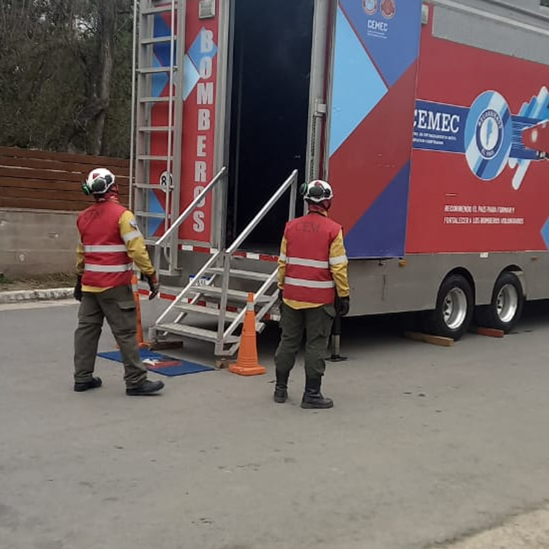 La Agrupación Serrana inició con el curso de entrenamiento del CEMEC en Villa de Las Rosas