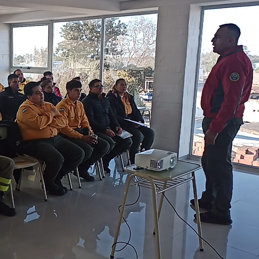 Se realizó con exito el taller de homologación para instructores en incendios estructurales
