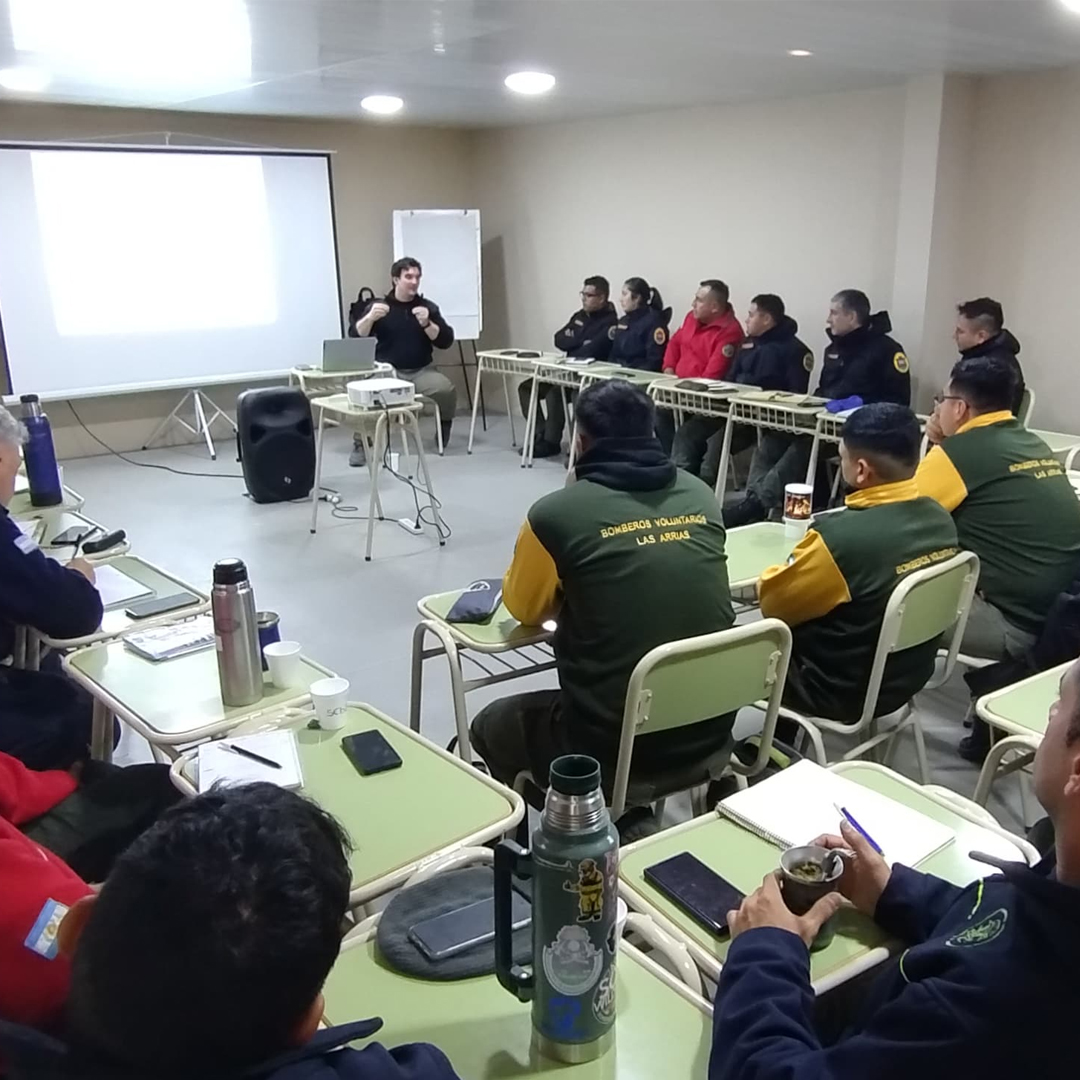 Se realizó con exito el taller de homologación para instructores en incendios estructurales